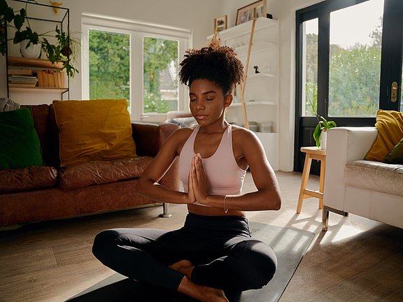 Hübner Ratgeber Mit Meditation besser durchatmen
